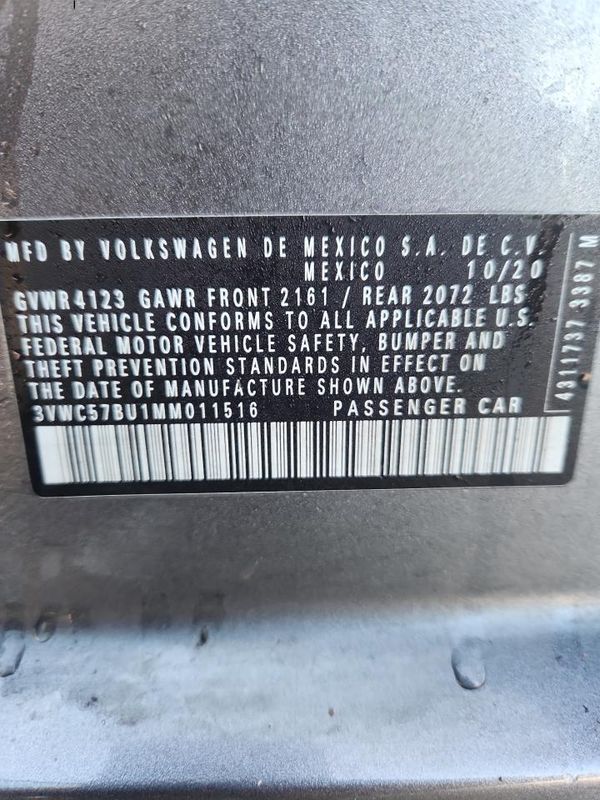 2021 VOLKSWAGEN JETTA
