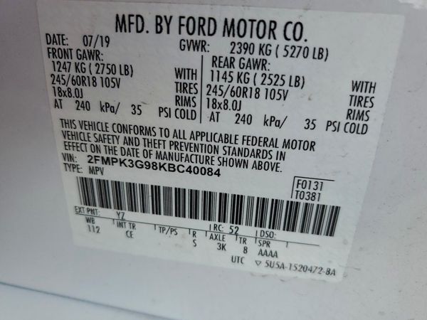 2019 FORD EDGE