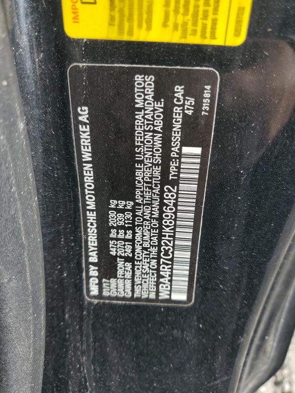 2017 BMW 430I