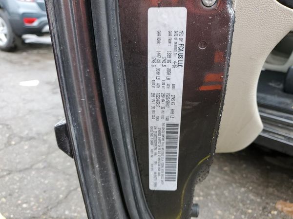 2016 DODGE GRAND CARAVAN