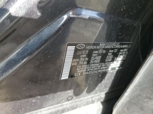2022 HYUNDAI SANTA FE Calligraphy