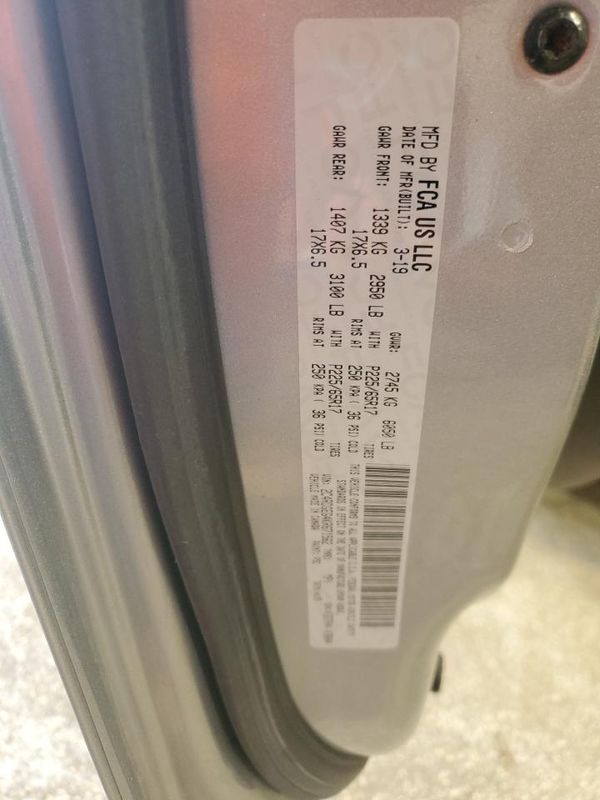 2019 DODGE GRAND CARAVAN