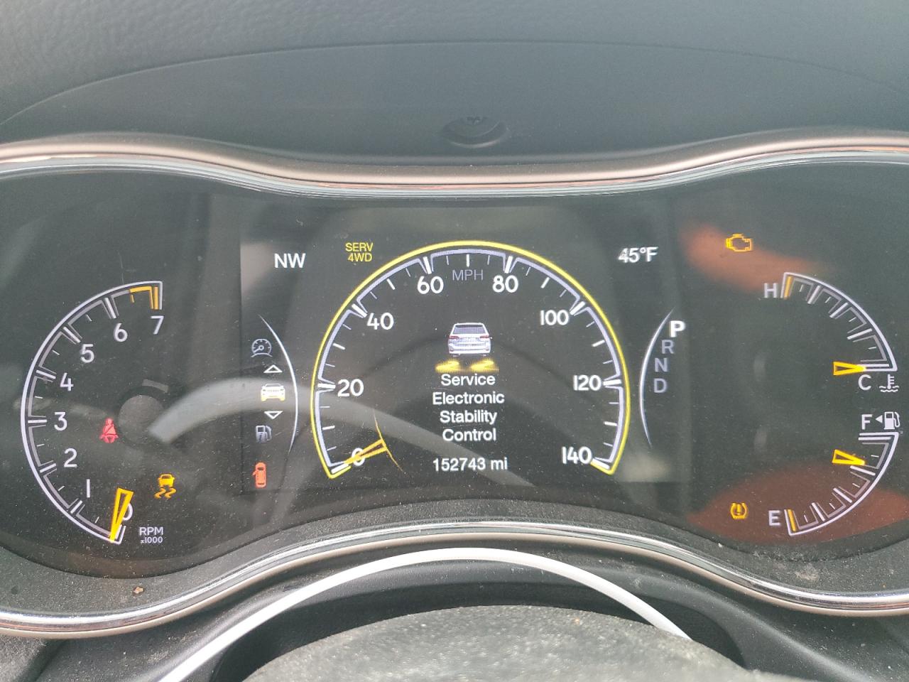 2017 JEEP GRAND CHEROKEE LIMITED 4X4