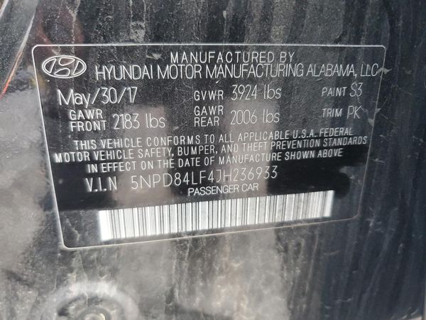 2018 HYUNDAI ELANTRA