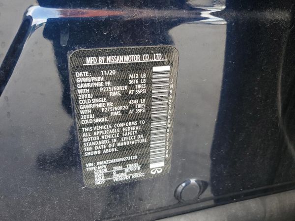 2021 INFINITI QX80
