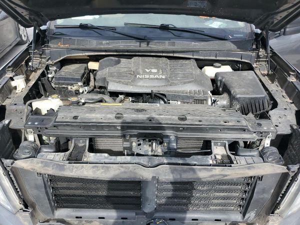 2020 NISSAN TITAN — Engine bay