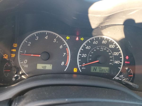 2012 TOYOTA COROLLA