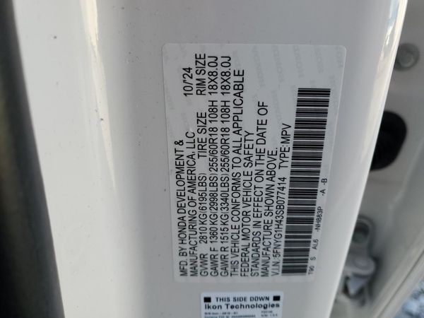 2025 HONDA PILOT EX-L, EX-L HPD