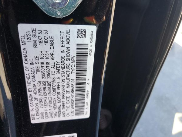 2024 HONDA CR-V EX-L — VINS