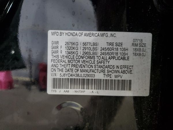 2018 ACURA MDX SH-AWD