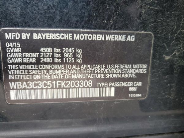 2015 BMW 320 xDrive