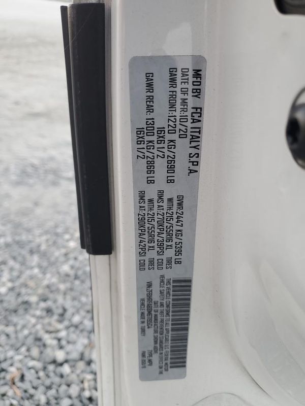 2021 RAM PROMASTER