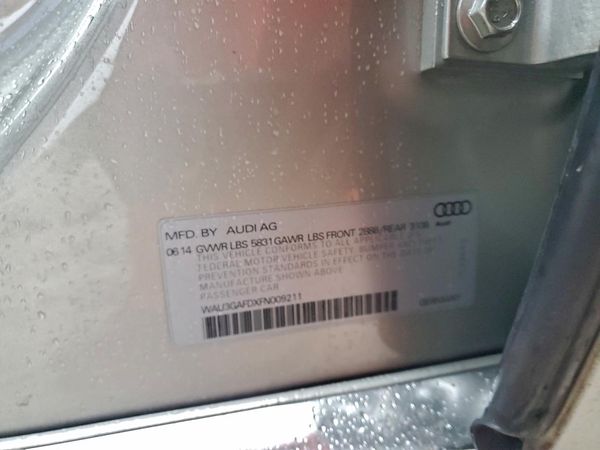 2015 AUDI A8 L