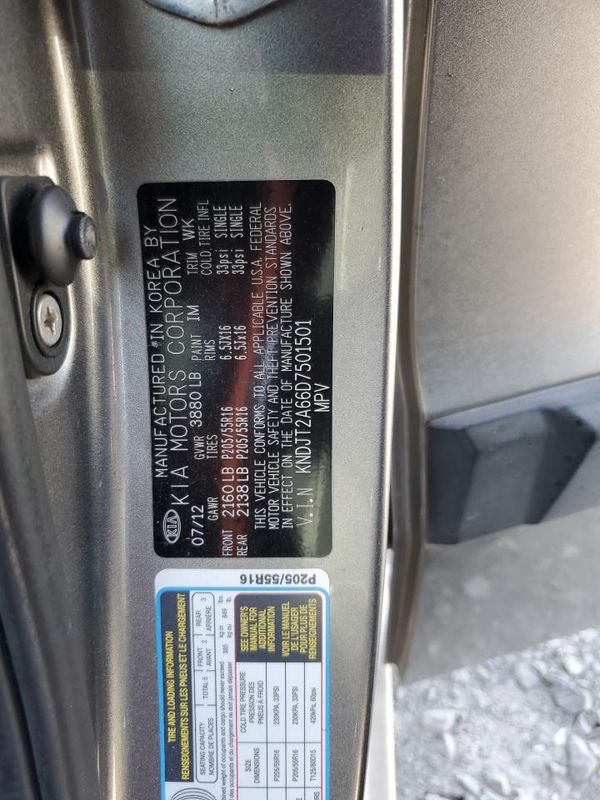 2013 KIA SOUL All Trims