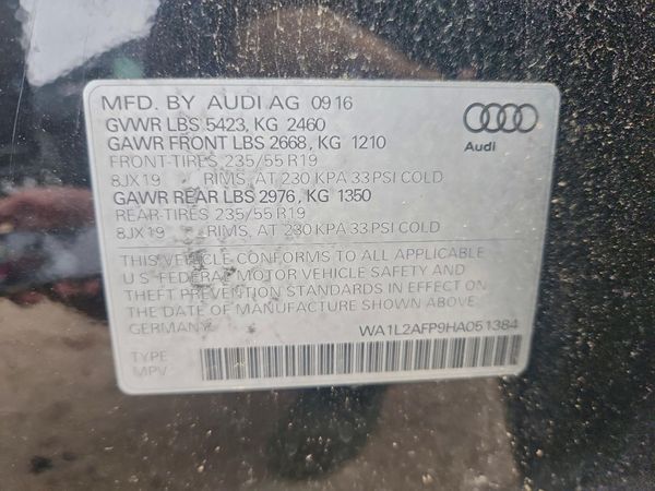 2017 AUDI Q5