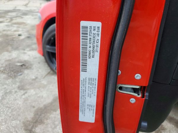2022 DODGE CHARGER Scat Pack