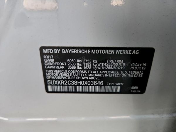 2017 BMW X5