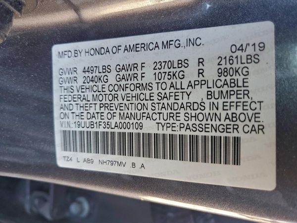 2020 ACURA TLX
