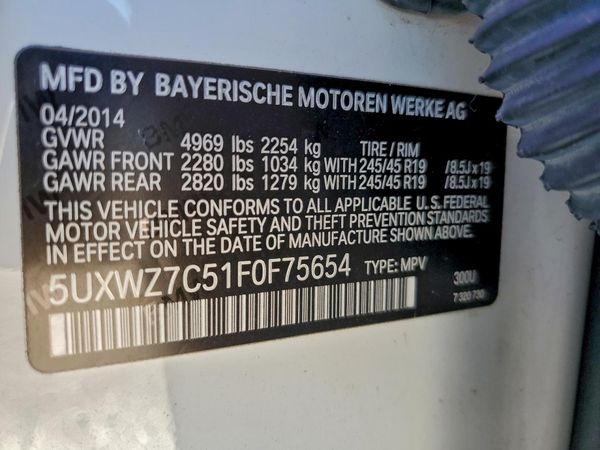 2015 BMW X3 sDrive28i