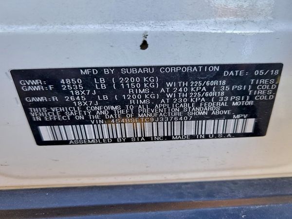 2018 SUBARU OUTBACK Touring+M/R+ES+NAV