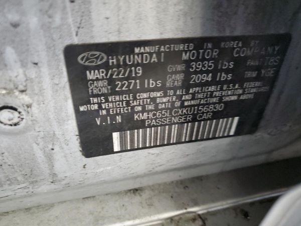 2019 HYUNDAI IONIQ Blue (HEV)