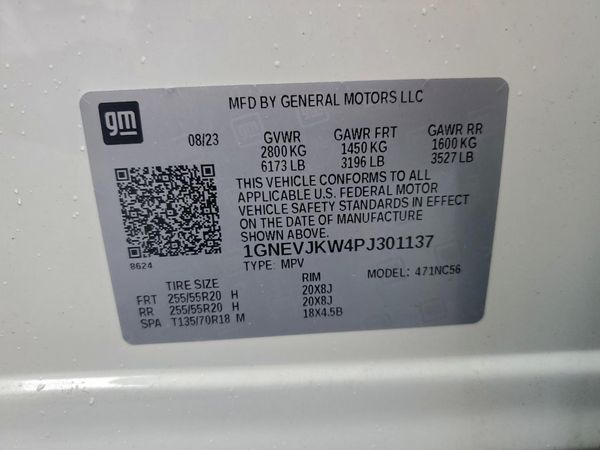 2023 CHEVROLET TRAVERSE RS
