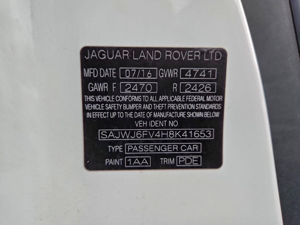 2017 JAGUAR F-TYPE S
