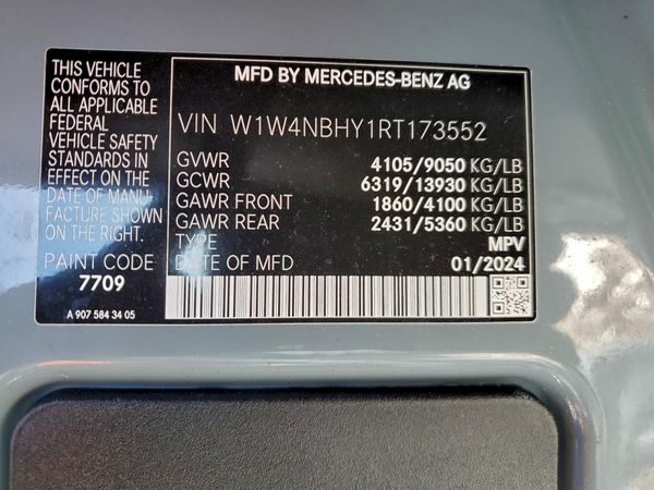 2024 MERCEDES-BENZ SPRINTER 907 (VS30)