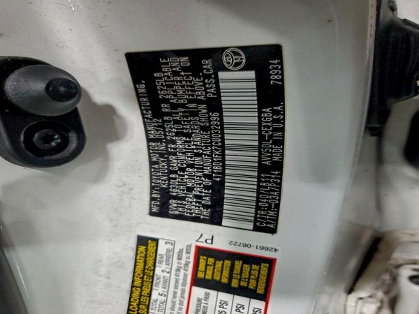 2012 TOYOTA CAMRY Hybrid