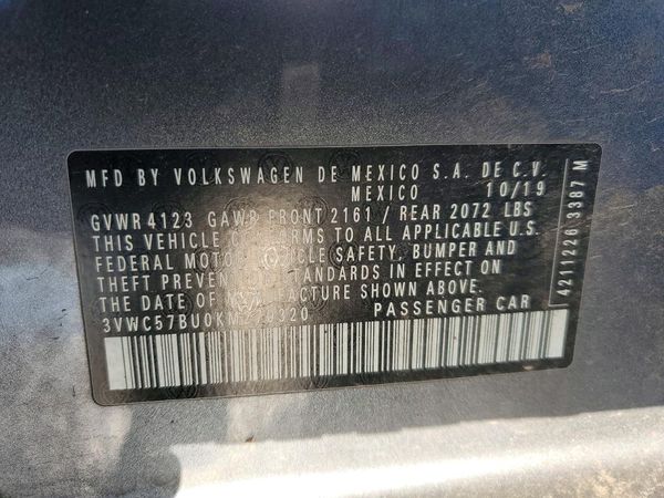 2019 VOLKSWAGEN JETTA S, SE, R-Line