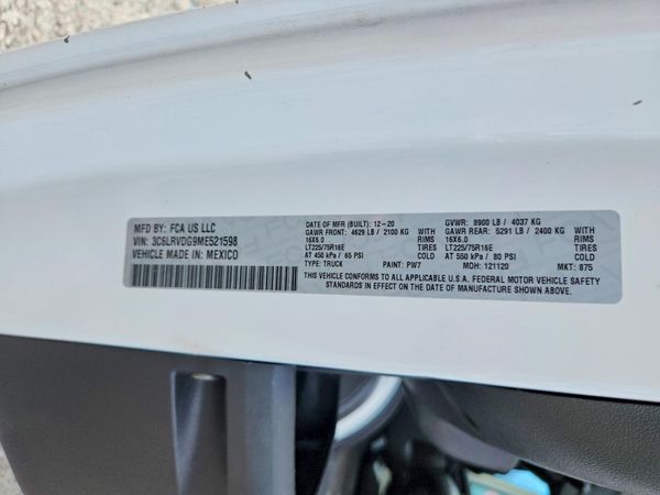 2021 RAM PROMASTER 2500