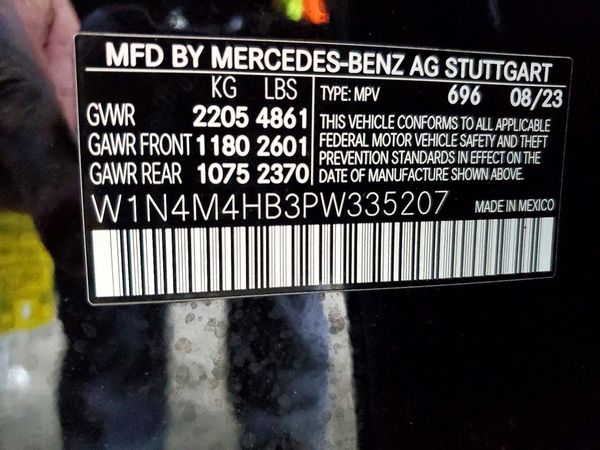 2023 MERCEDES-BENZ GLB GLB250 4MATIC