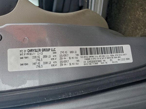 2014 DODGE GRAND CARAVAN
