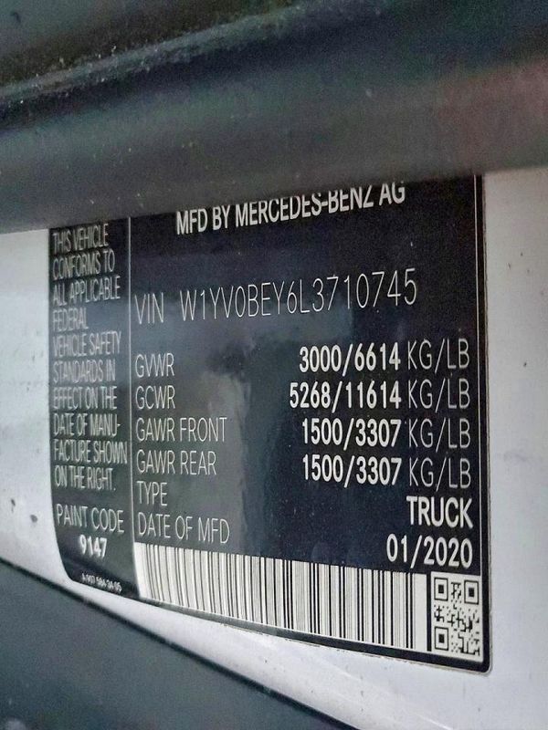 2020 MERCEDES-BENZ METRIS 447 (VS20)