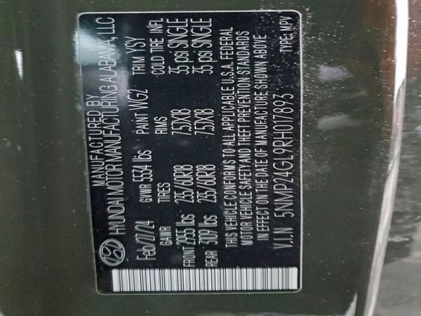 2024 HYUNDAI SANTA FE SEL