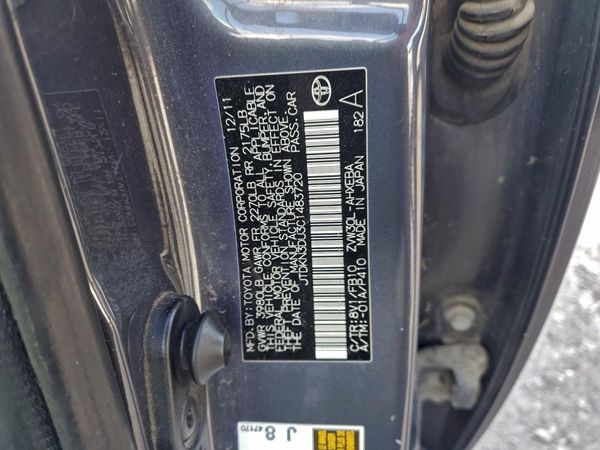 2012 TOYOTA PRIUS