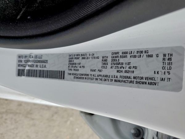 2025 RAM 1500