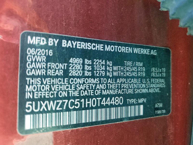 2017 BMW X3 sDrive28i
