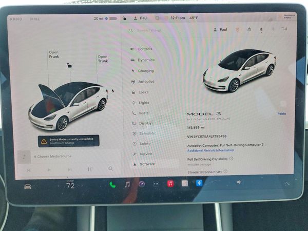 2020 TESLA MODEL 3