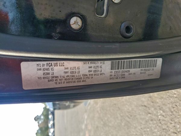 2016 DODGE CHALLENGER