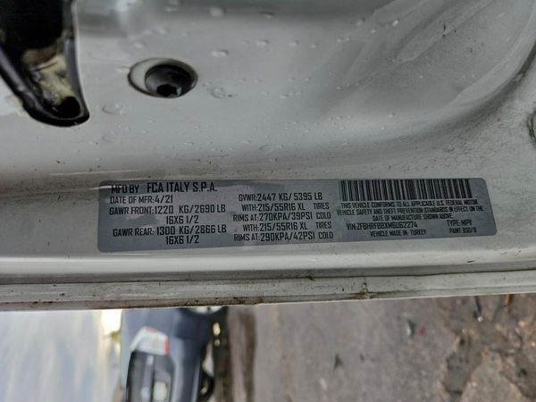 2021 RAM PROMASTER CITY