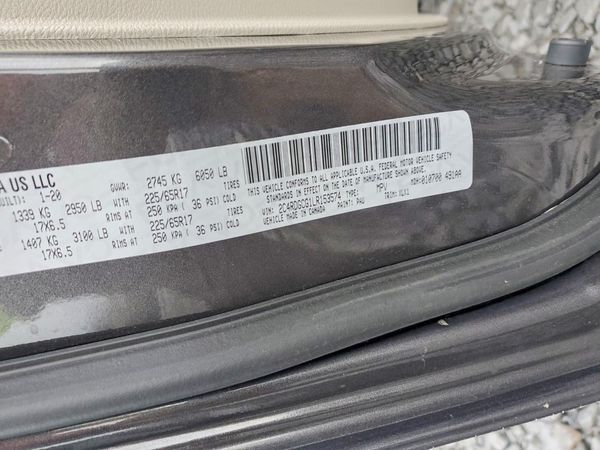 2020 DODGE GRAND CARAVAN SXT