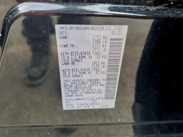 2015 INFINITI QX60