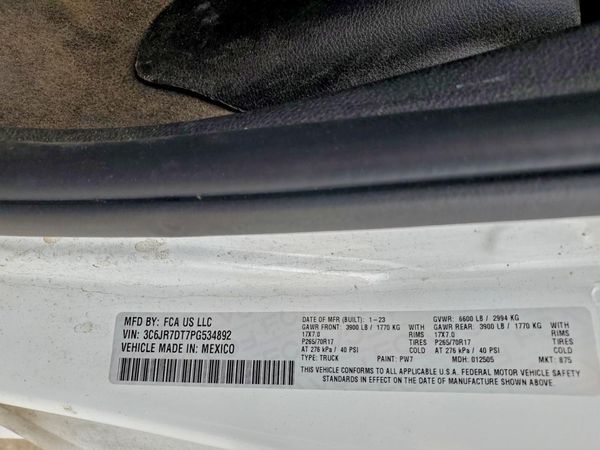 2023 RAM 1500 CLASSIC Tradesman
