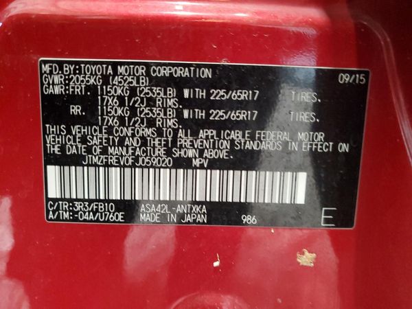 2015 TOYOTA RAV4