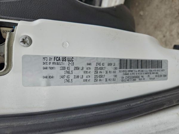 2019 DODGE GRAND CARAVAN GT