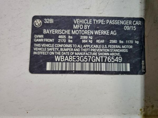 2016 BMW 328 xDrive SA