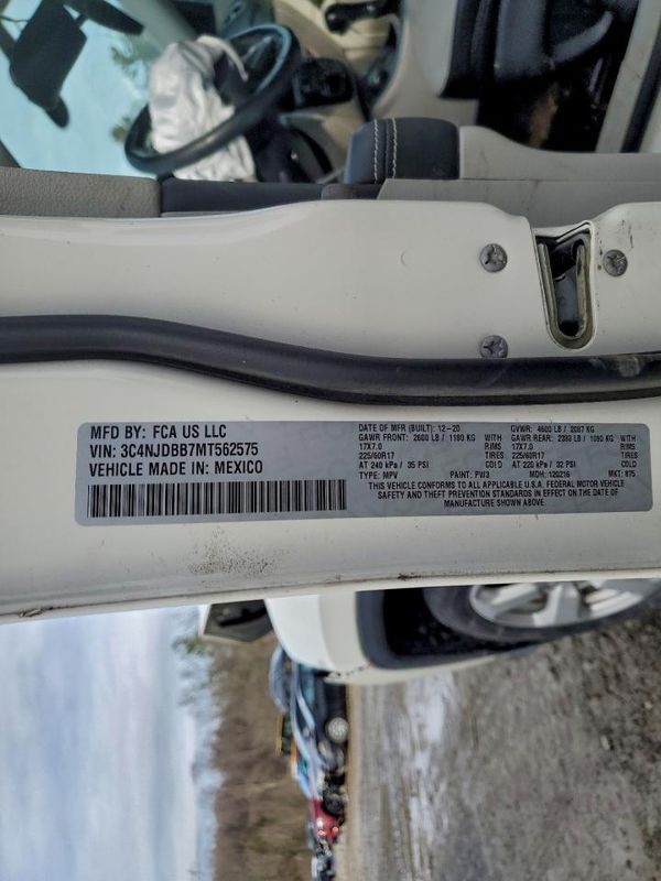 2021 JEEP COMPASS LATITUDE 4X4
