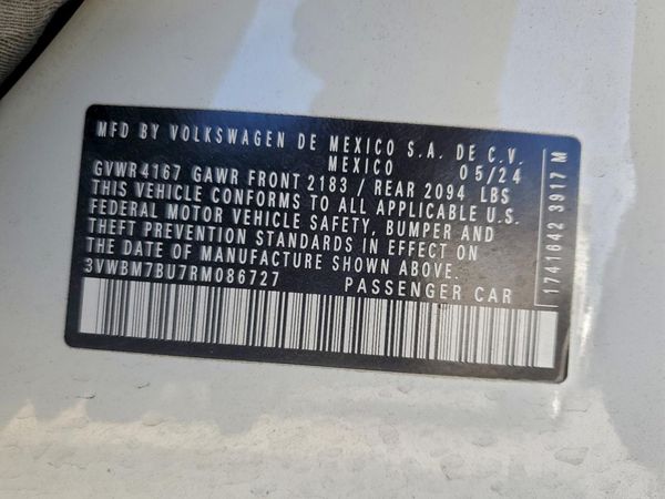 2024 VOLKSWAGEN JETTA