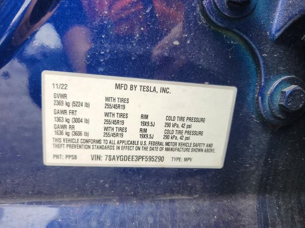 2023 TESLA MODEL Y